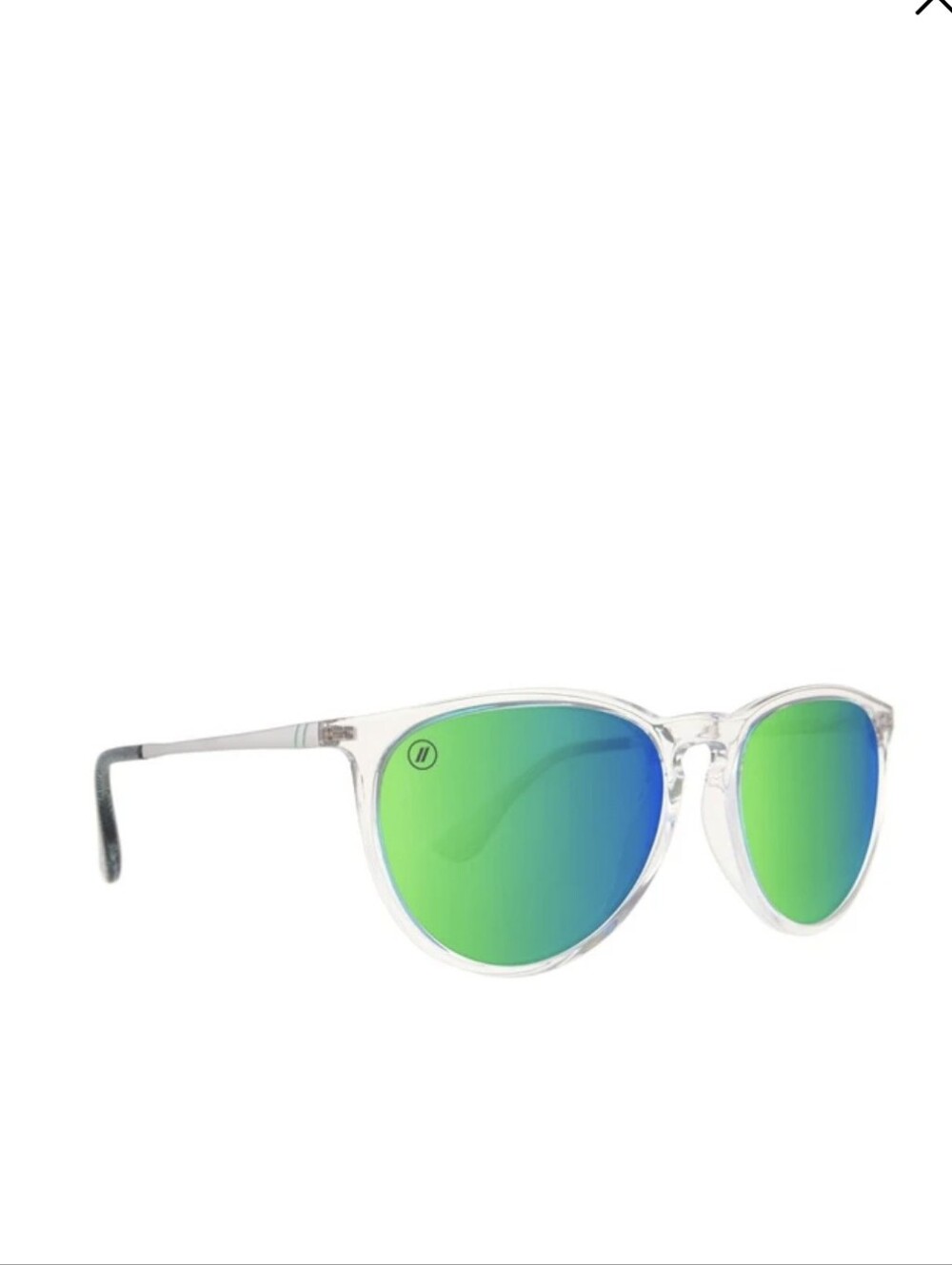 Blenders Unisex G Magic Sunglasses Clear With Metal Arms